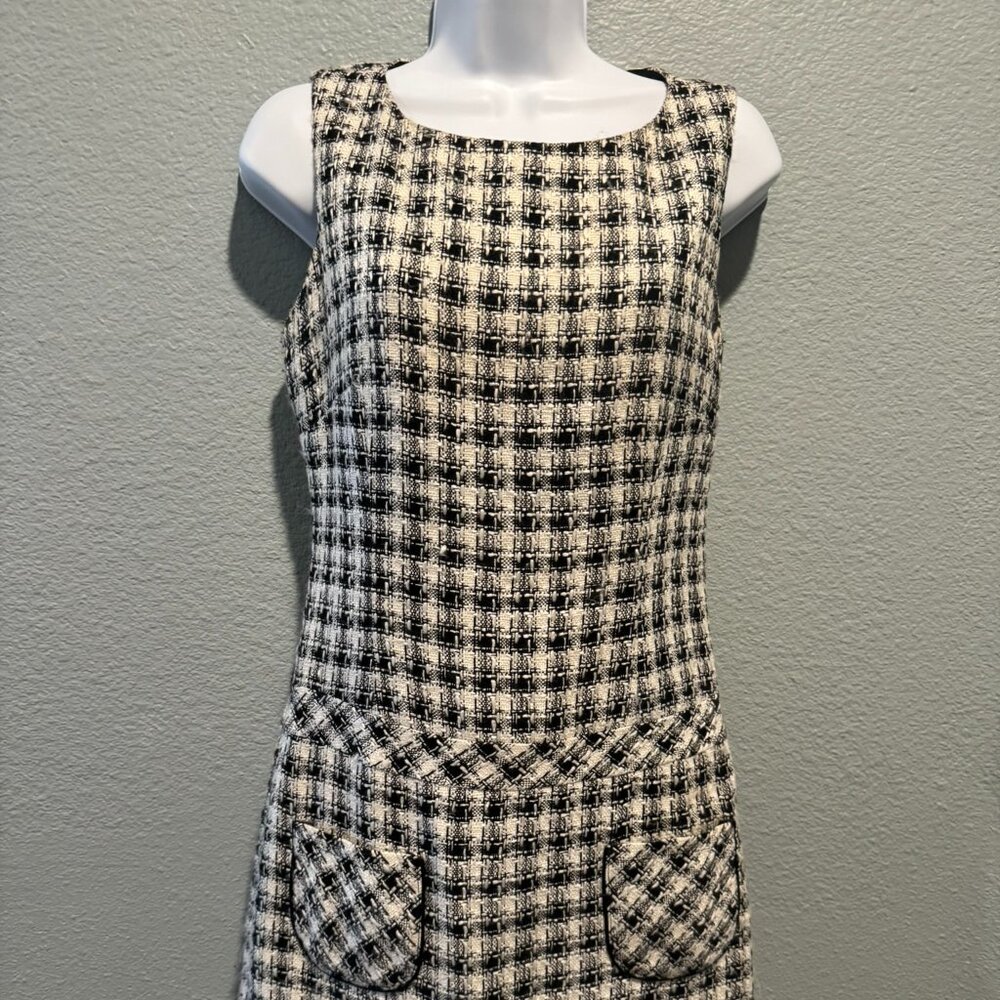 Laundry by Shelli Segal Plaid Shift Dress - Size 4